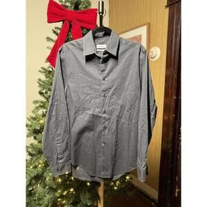 Calvin Klein Men's Gray Dress Shirt
